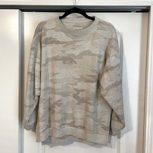 Camo Oversized Sweater